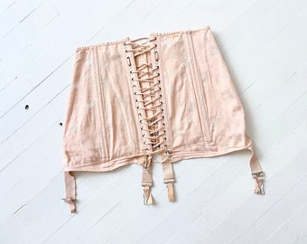 1950s Pink Jacquard Girdle