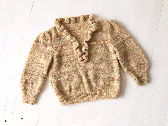 Vintage Sandy Bouclé Knit Sweater