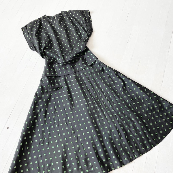 1940s Evening Dress - Etsy