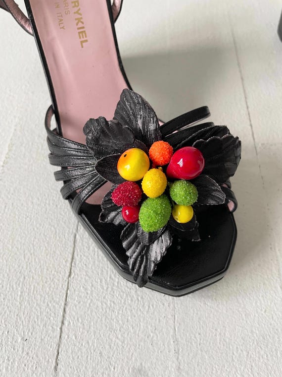 SONIA RYKIELの素敵なパンプス 楽天市場】【中古】 ソニアリキエルSONIA RYKIEL ストラップ