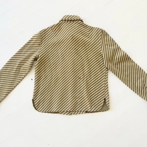 1960s Rudi Gernreich Diagonal Striped Wool Shirt image 4