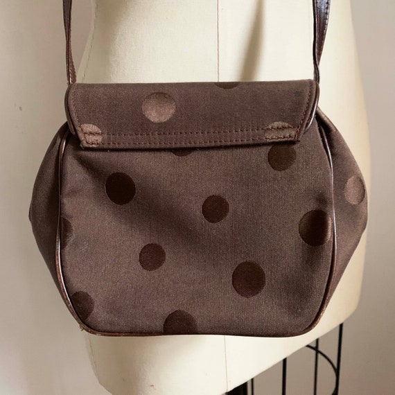 Arnold Scaasi Polka Dot Purse - image 5