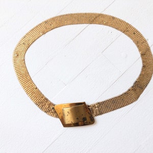 1970s Gold Mesh Belt image 3