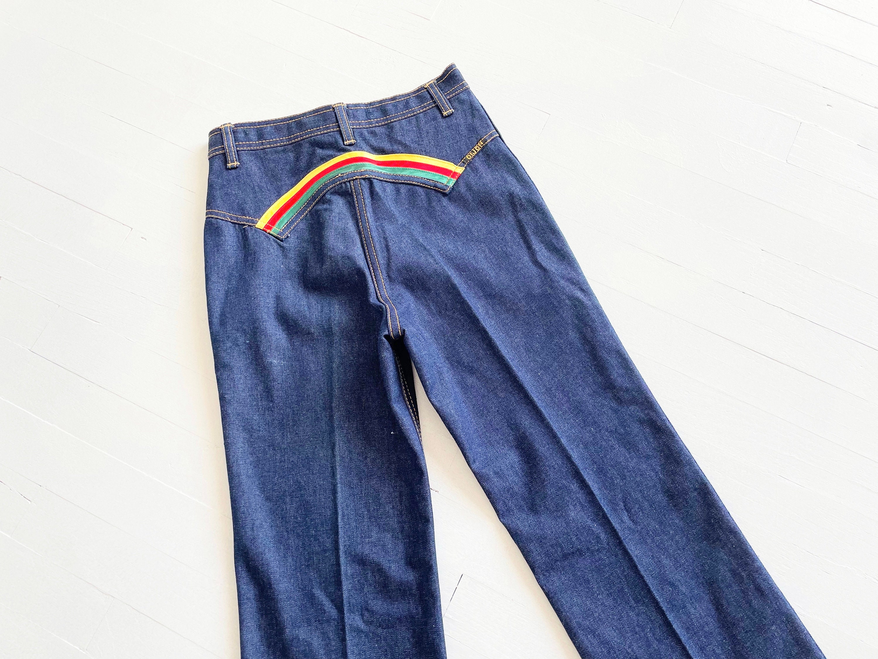 70s Rainbow Jeans -  Canada