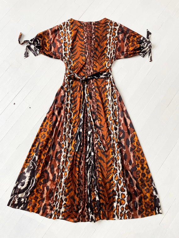 Vintage Mixed Animal Print Dress - image 5