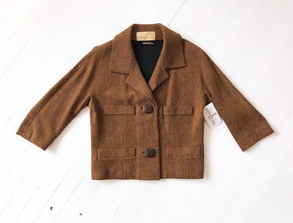 1950s Wool Crop Jacket