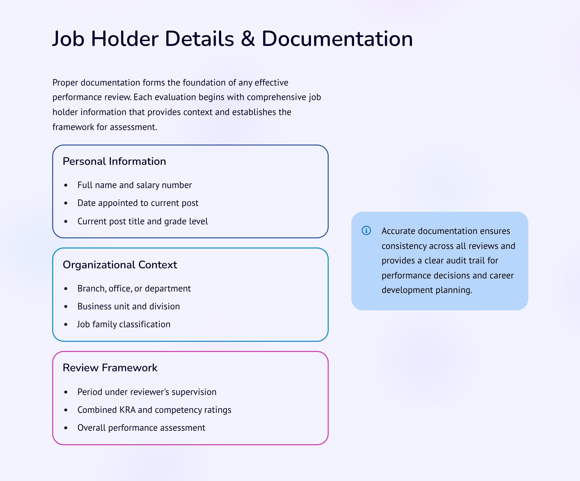 Example File Notes For Performance Management Performance Management Review Editable Document With Instructions and ...