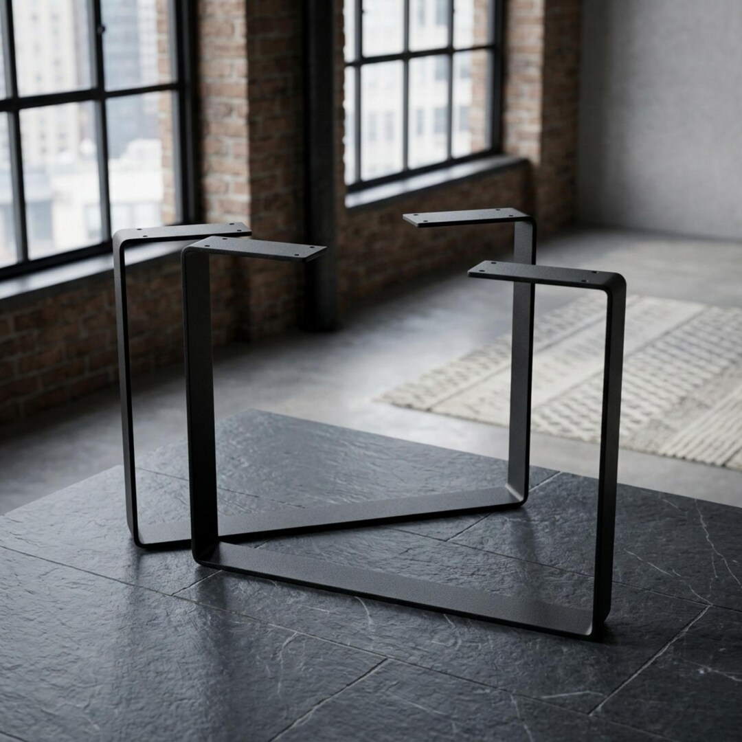 Modern Bench Legs, Metal Table Legs: Heavy Duty Steel Bench, Coffee ...