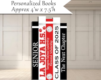 PERSONALIZED BOOKS games backdrop Coroplast plastic props cutouts party decor decorations for Baby Showers, Birthdays, Celebrations PP812