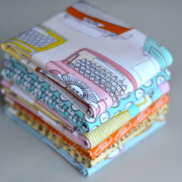 Type 7 Half Yard Bundle by Julia Rothman for Windham Fabrics Complete