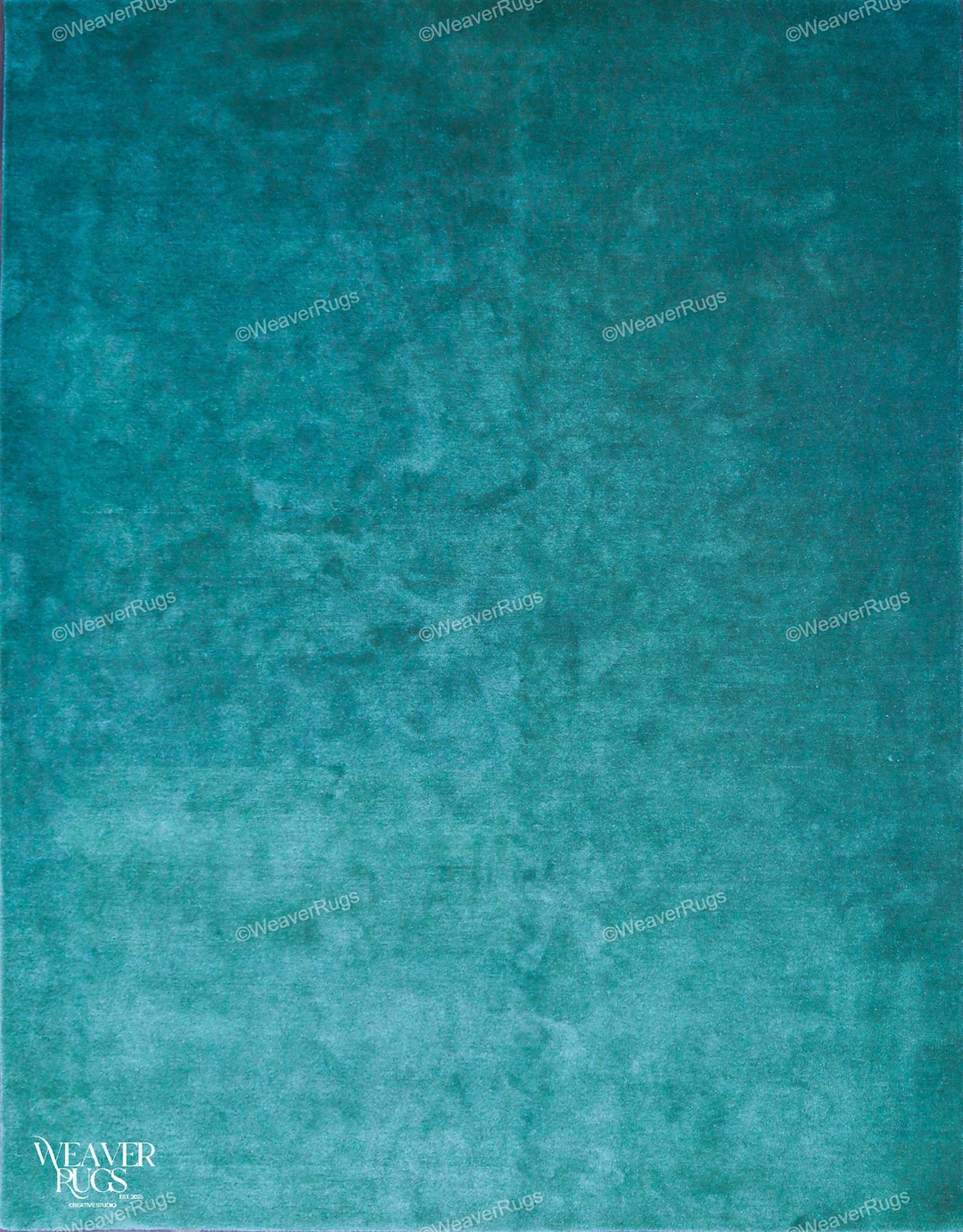 Turquoise Rug Texture Modern Solid Fine Wool Hand Tufted Turquoise Rug - for Living Room ...