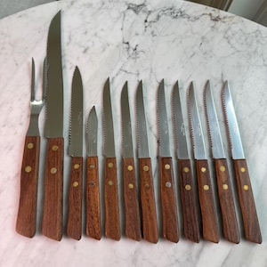Vintage Japanese Steak Knives - Etsy
