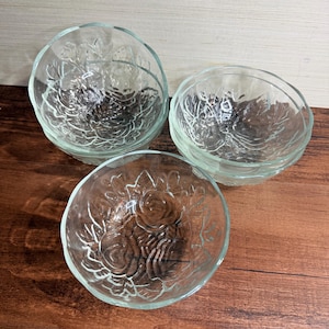 Dessert glasschalen