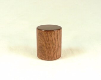 Lamp Finial-SOLID BEECH WOOD TAPERED CYLINDER-W/Dual Thread Base/4 Finishes-FS