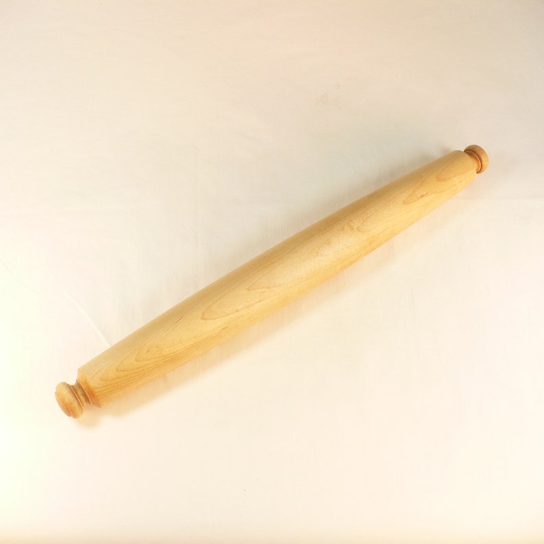 Tapered French Rolling Pin Maple 18 long