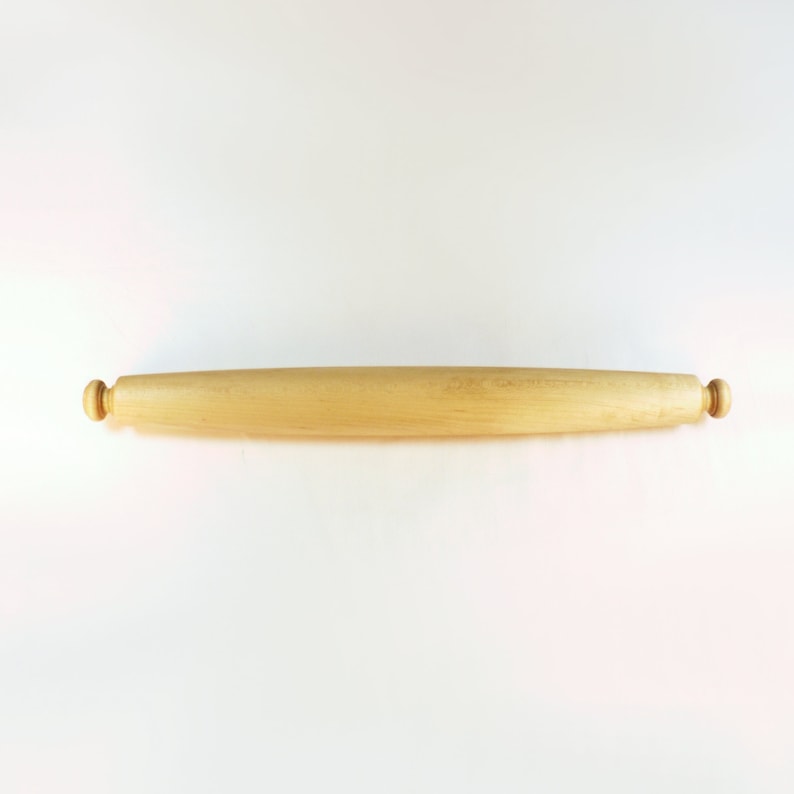 Tapered French Rolling Pin Maple 18 long