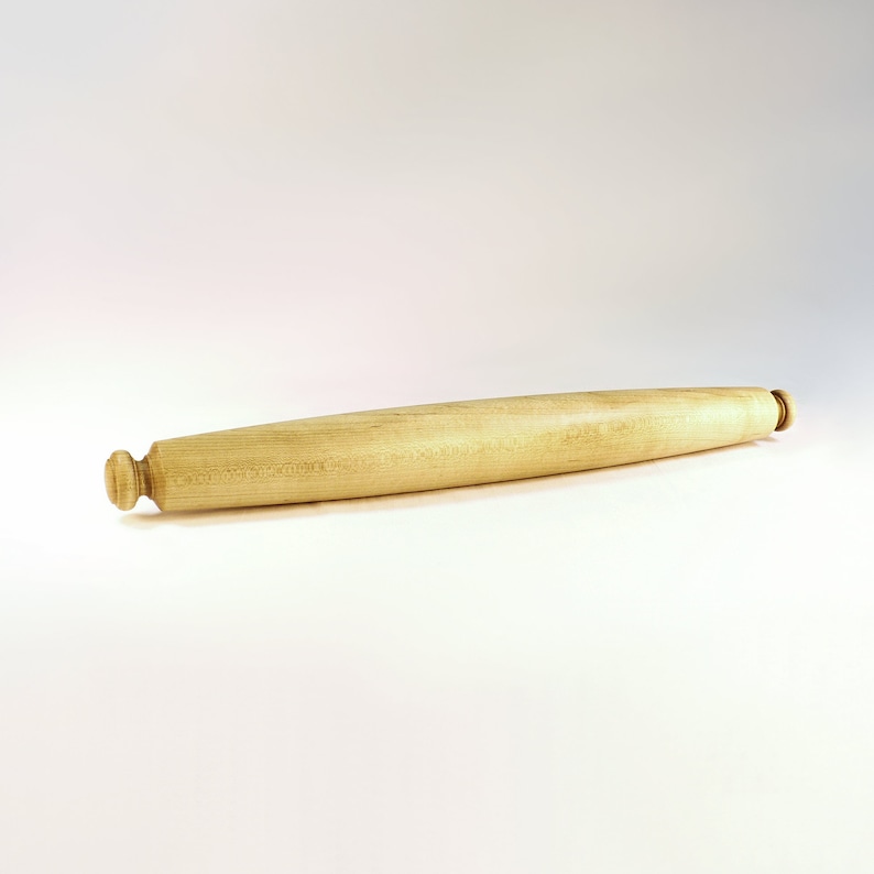 Tapered French Rolling Pin Maple 18 long