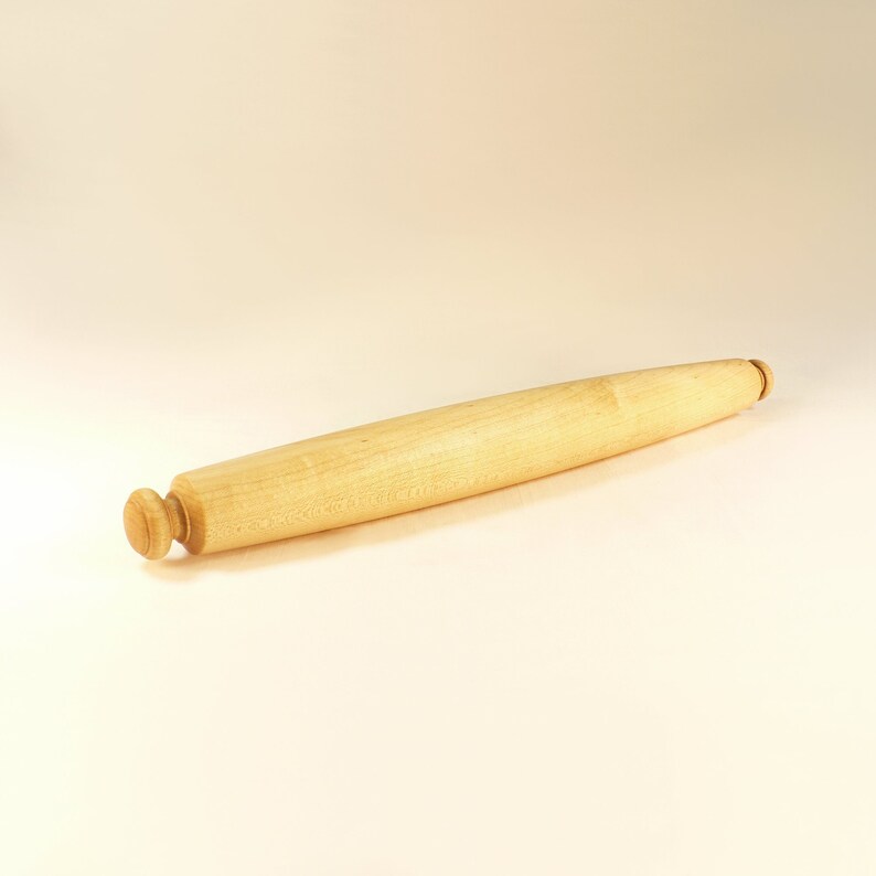 Tapered French Rolling Pin Maple 18 long