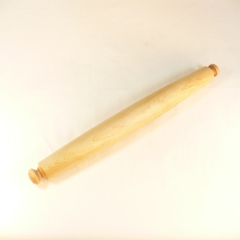 Tapered French Rolling Pin Maple 18 long