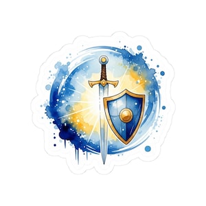 Channel Divinity Activated - Radiant DnD Sticker for Paladins