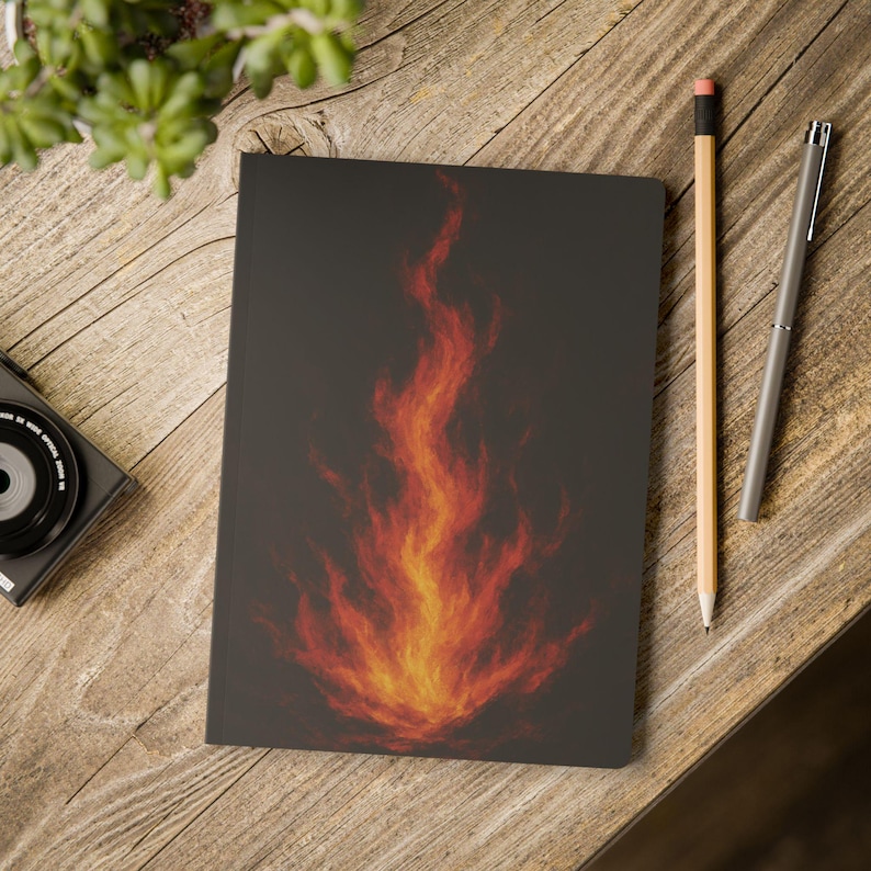 Fiery D&D Campaign Journal | Fireball Damage Notebook for RPG ...
