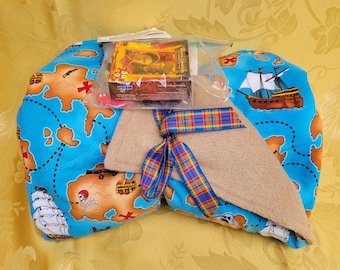Activity blanket - pirate islands "X" marks the spot playmat