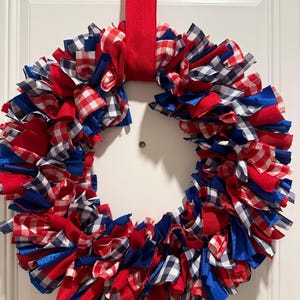 Handmade Ribbon Wreath