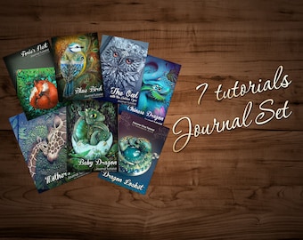 7 JOURNAL TUTORIAL PACK ( please see the tutorial section for each tutorial separately)