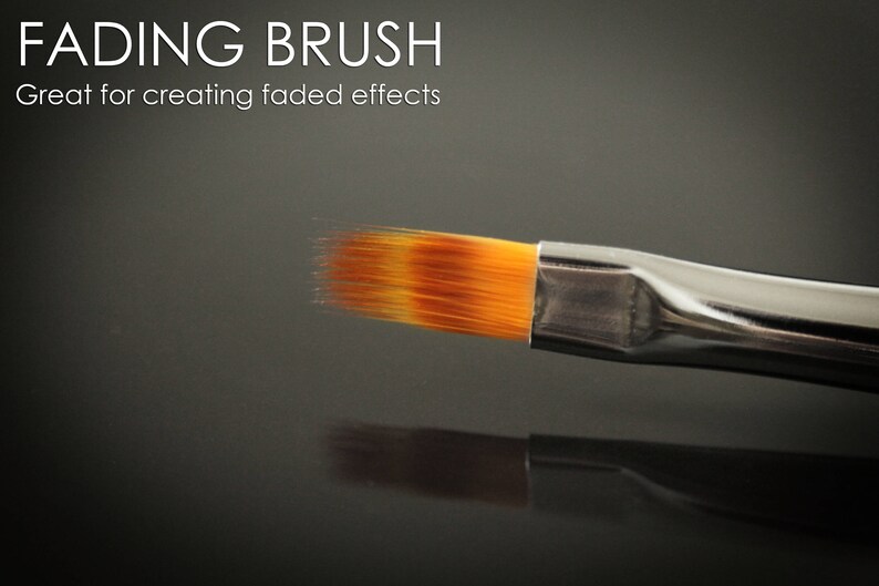 PROFESSIONAL SYNTHETIC BRUSHES Flat Brushes in Different Etsy