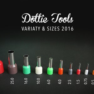 DOTTIE Tool Set for Polymer Clay Circle Cutouts by Mandarin Duck Supplied image 2