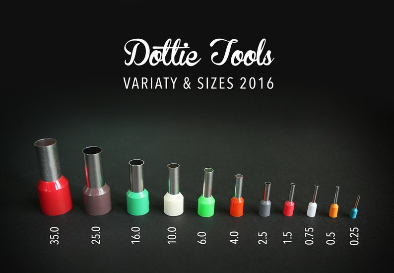 DOTTIE Tool Set for Polymer Clay Circle Cutouts by Mandarin Duck Supplied image 2