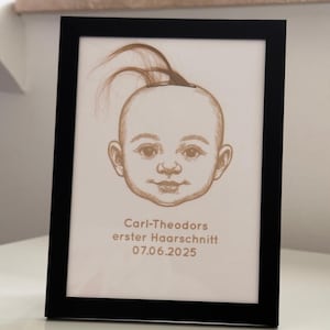 Babys erster Haarschnitt; first Haircut; Erinnerungen; Meilenstein