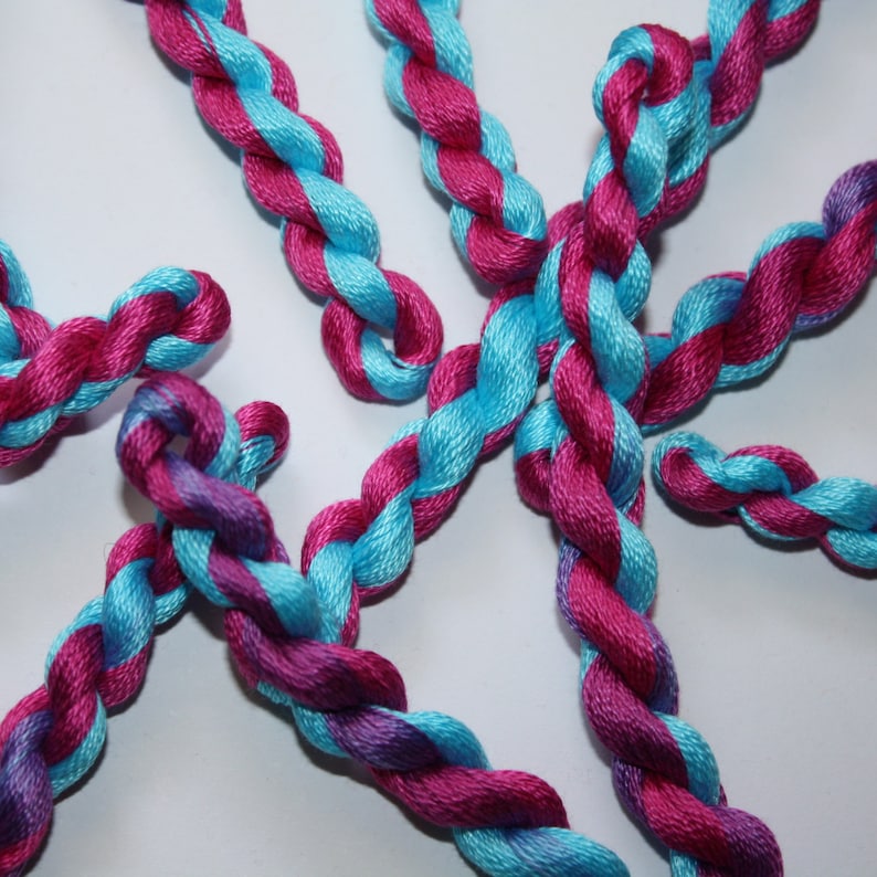 Hand Dyed Fine Cotton Perle Thread for Embroidery Quilting Etsy UK