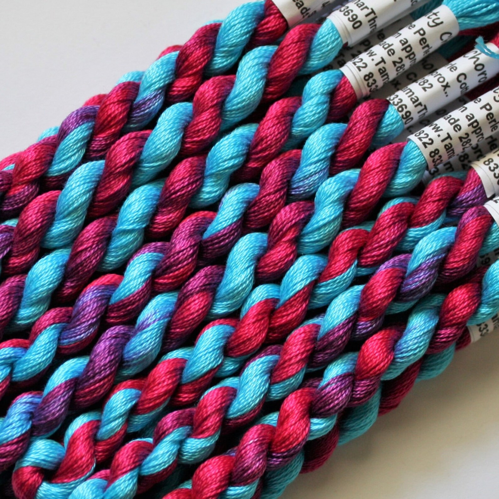 Needlework Yarn Fine Cotton Perle Thread for Hand Etsy