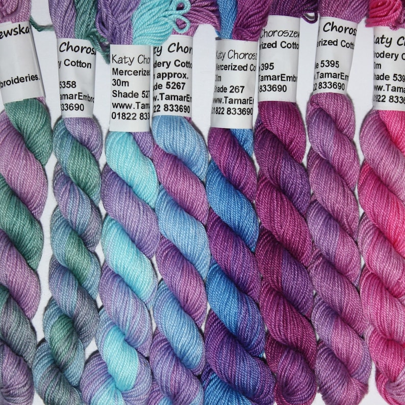 Hand embroidery wldfo brodery cotton needlecraft yarn  etsy