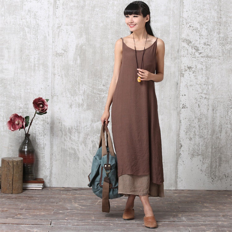 Loose Fitting Long Maxi Dress Summer Dress Sleeveless | Etsy