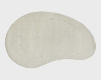Anthropologie Scalap Handmade Tufted Wool Area Rug For Bedroom Livingroom Office Kitchen Nursery Entryway Modern Rug