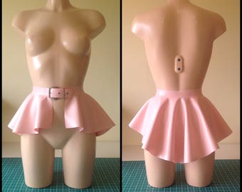 Rubber Latex Peplum Belt