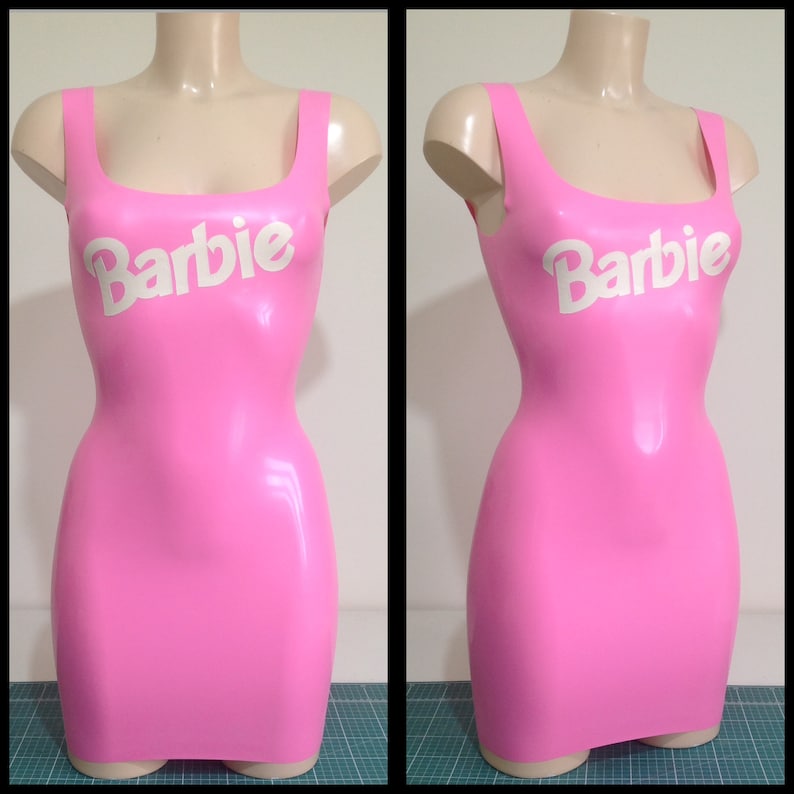 barbie pvc dress