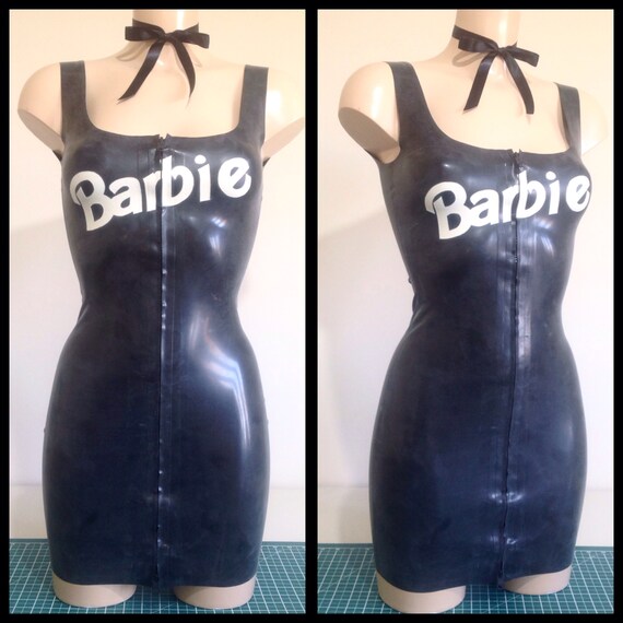barbie latex outfit