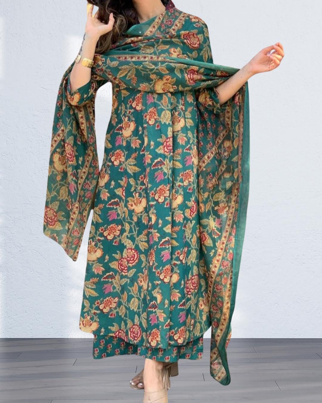 Vestito Seta Indiana Abbigliamento Etnico Saldi Vestiti Stile