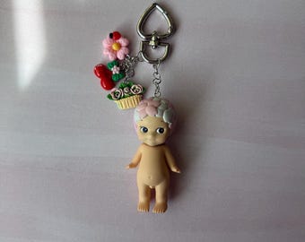 Charm para bolso con diseño de flor de cerezo de Sonny Angel