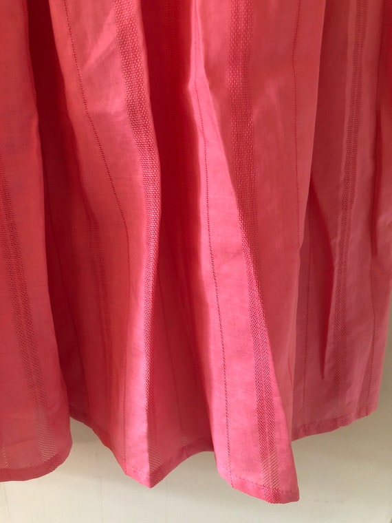Vintage Pink Pierre Cardin Midi Skirt - image 3