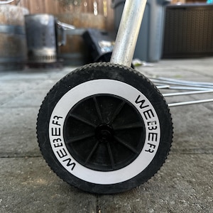 Weber grill 6&quot; wheel inserts