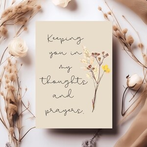 Printable Sympathy card, comfort and peace, condolence card, simple sympathy card, condolence gift, card to download, DIGITAL DOWNLOAD