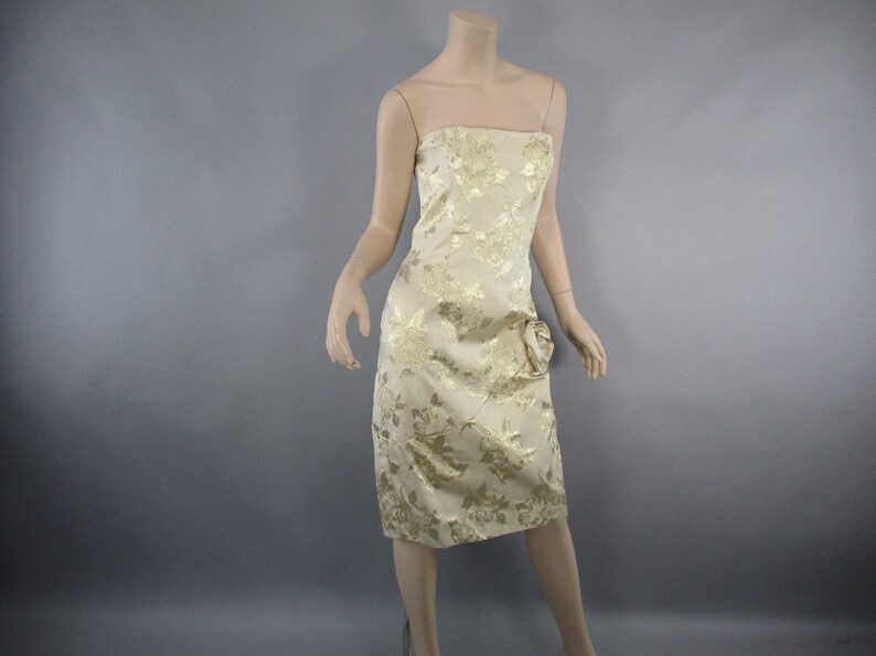 strapless dress with shawl