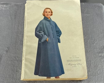 Vintage Montgomery Ward 1954 - 55 Fall Winter Catalogue, Ephemera, Historical Fashion 1024 Pages, VFG