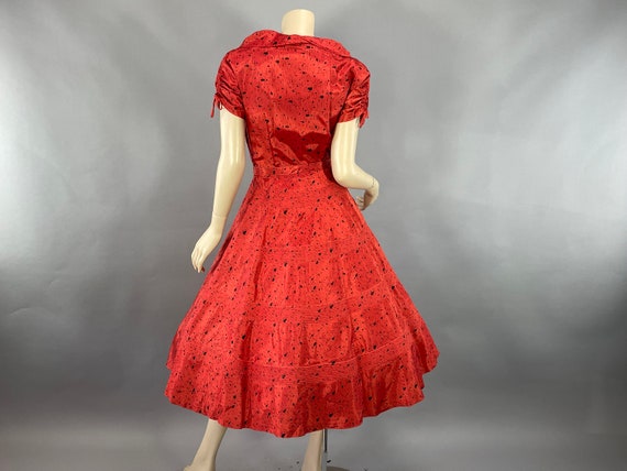 Vintage Late 1940's - 1950's Red Atomic Novelty P… - image 2