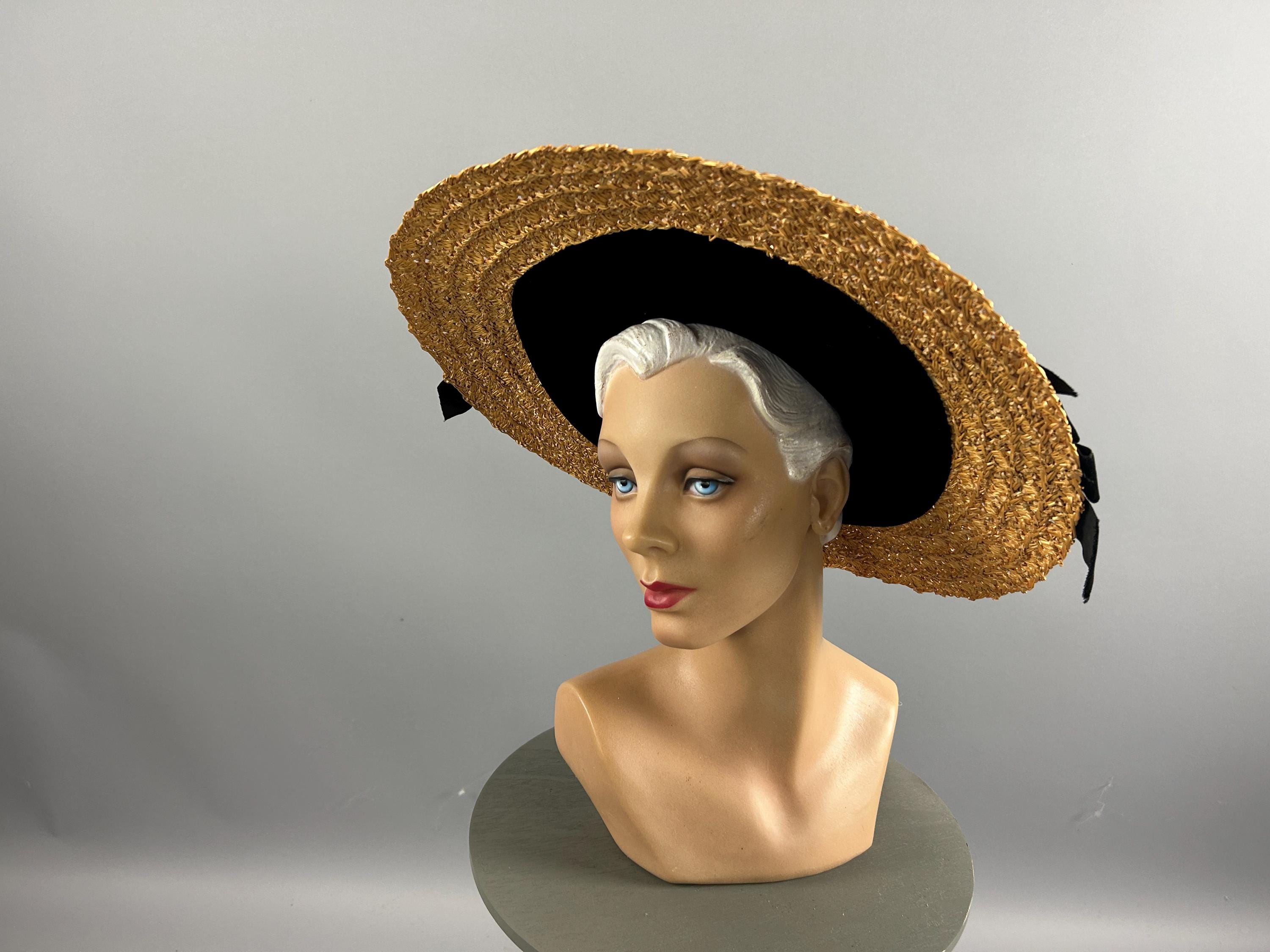 【vintage】1890s straw hat 麦わら帽子 Amazon | S-TING トローハット 麦わら帽子 ヴィンテージ麦わら