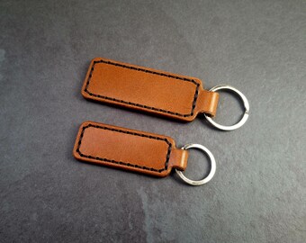 Leather Pattern Simple Keychain PDF SVG DXF| Digital Pattern Download
